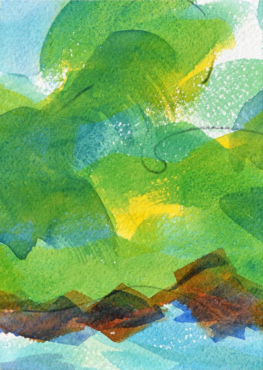 11. A Seaside Shoreline Rocks