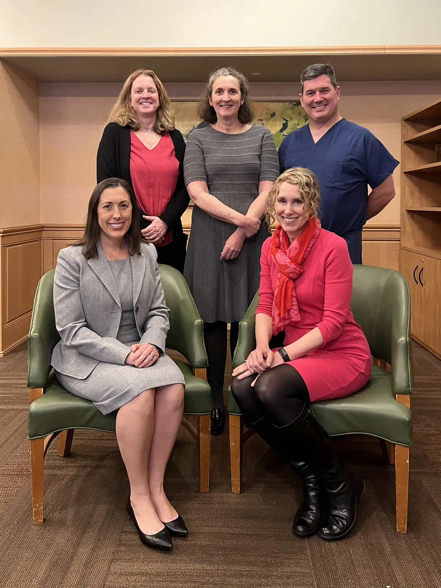 Breast care team group photo