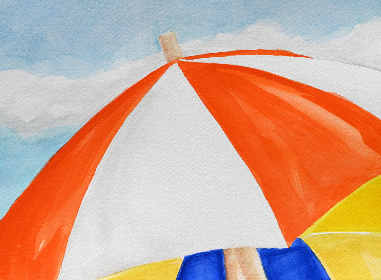 17. Peopled Parasols Unpeopled