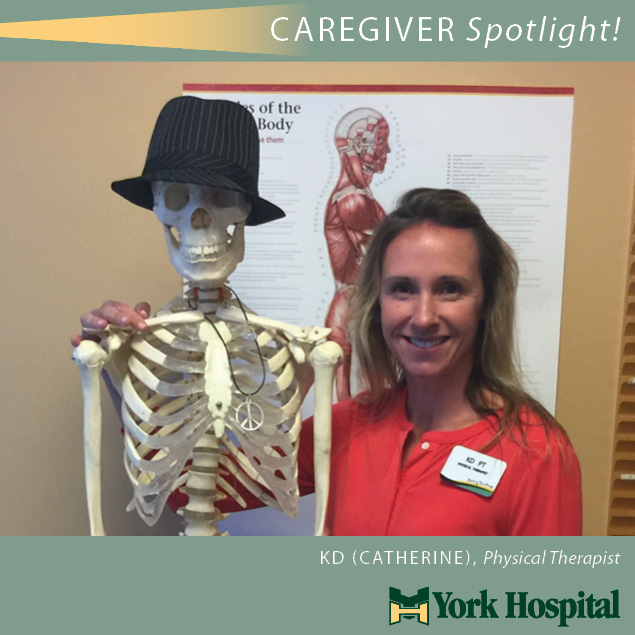 Physical Therapist KD (Catherine) of York Hospital Rehab Services in South Berwick