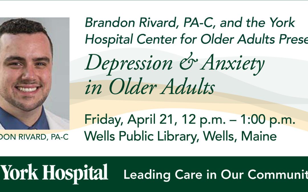 Depression & Anxiety in Older Adults